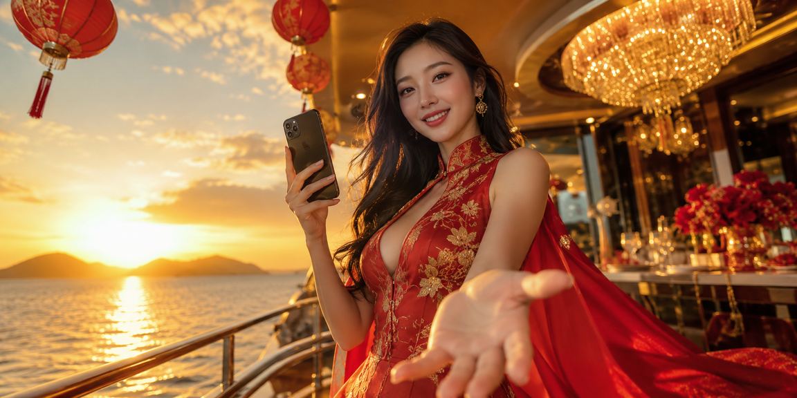 Người chơi trải nghiệm casino trên điện thoại tại bãi biển Phú Quốc
